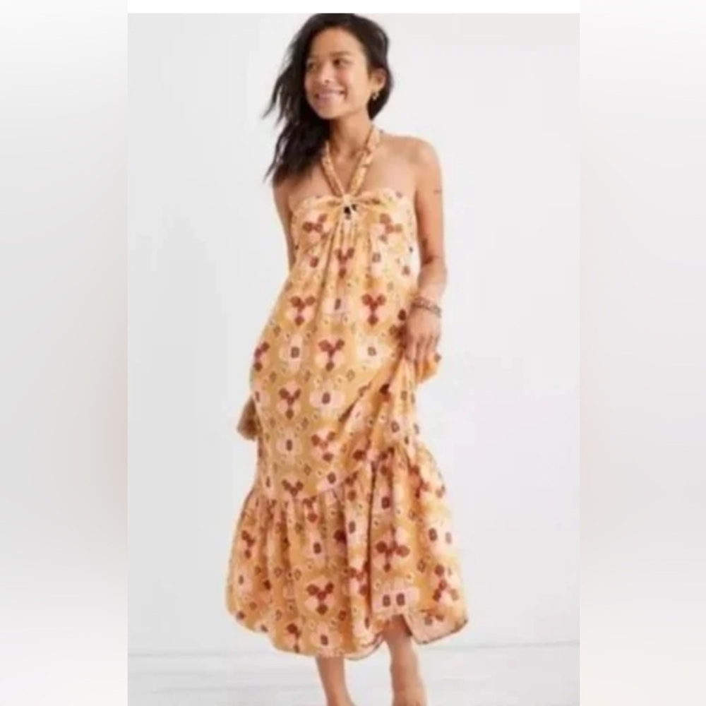 Aerie Braided Halter Dress